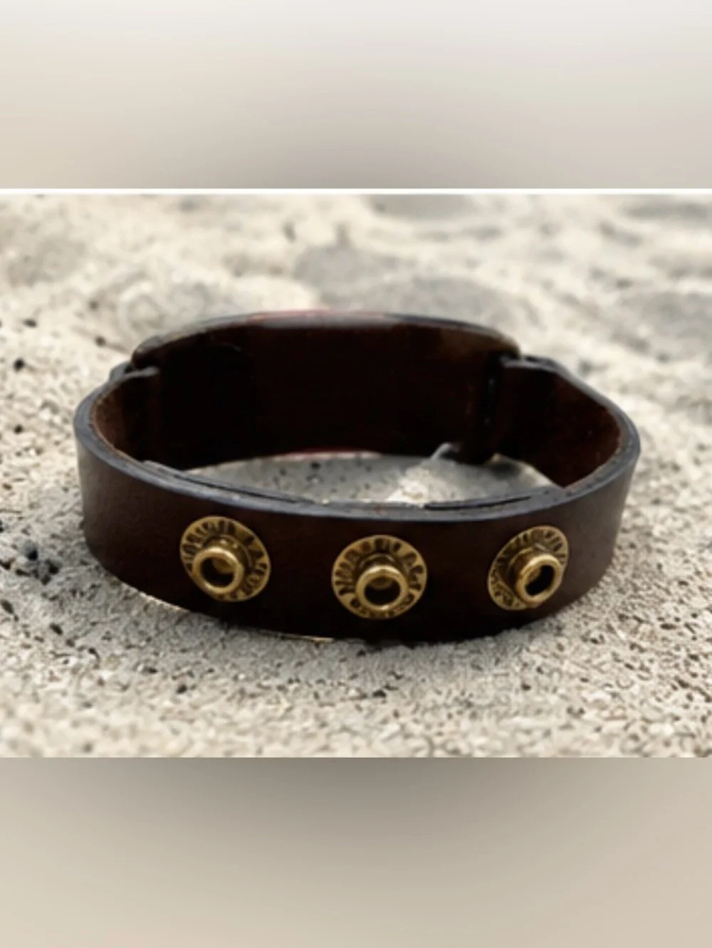 Caligirl leather bracelet